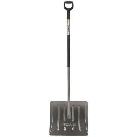 Sista chansen 143060 Fiskars Snöskyffel i aluminium, långt skaft